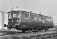 Wm railbus at Stratford depot