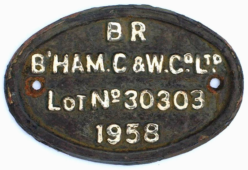 Builders plate