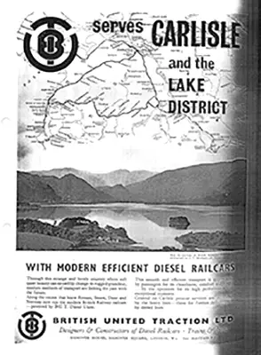 British United Traction Carlisle advert