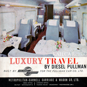 Blue Pullman advert