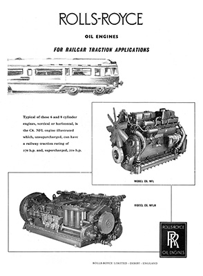 Rolls Royce advert for C6 NFL engine