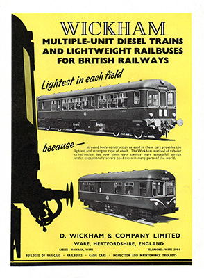 Wickham of Ware advertisement