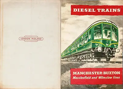 Manchester - Buxton Diesel Trains outside