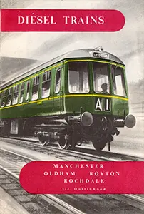 Manchester Rochdale Diesel Trains front