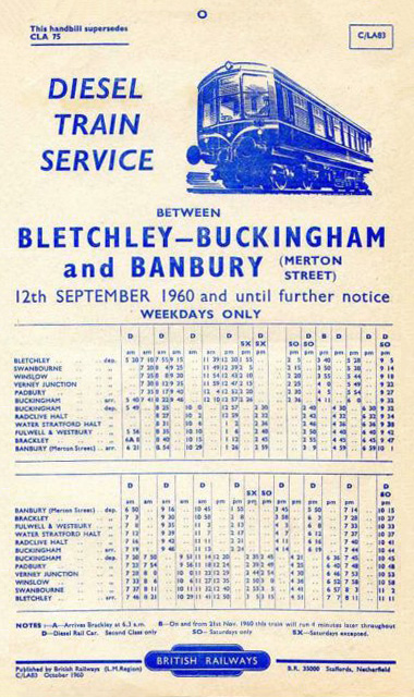 timetable front