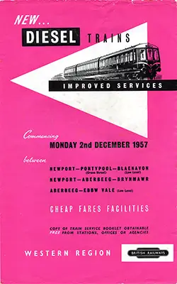 Newport Improved Services handbill