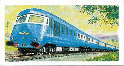 Diesel Pullman Brooke Bond card front