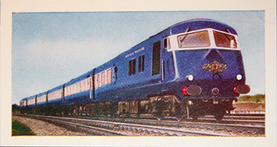 Midland Pullman cigarette card front