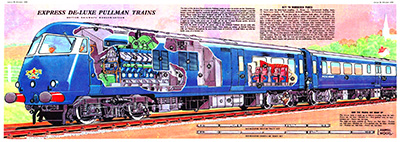 Blue Pullman power car Eagle comic