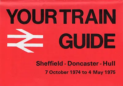 June 1974 Sudbury - Colchester timetable front