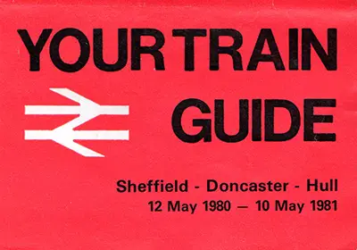 June 1981 Sudbury - Colchester timetable front