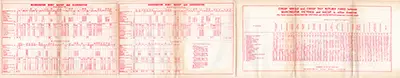 September 1961 Manchester - Accrington timetable inside