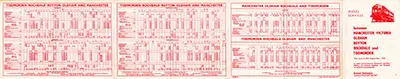 Summer 1964 Todmorden timetable outside