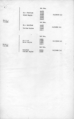 drawing list side bearing springs sheet two version two
