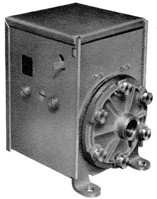 three quarter view of switch