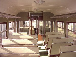 Derby Lightweight interior after restoration
